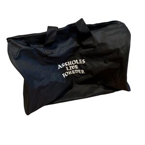 Brand new Assholes Live Forever Emotional Baggage bag
